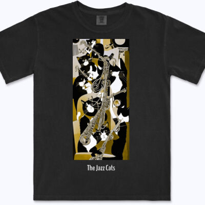 Unisex AWS 'The Jazz Cats' Tee Thumbnail