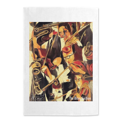 AWS Tea Towel - 'The Brass Section' Thumbnail
