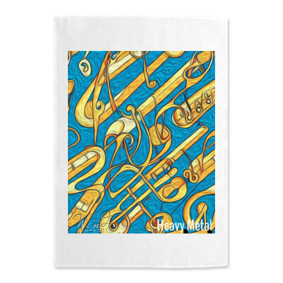AWS Heavy Metal Tea Towel Thumbnail