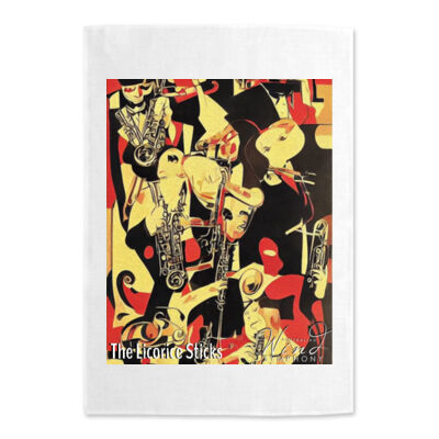 AWS 'The Licorice Sticks' Tea Towel Thumbnail